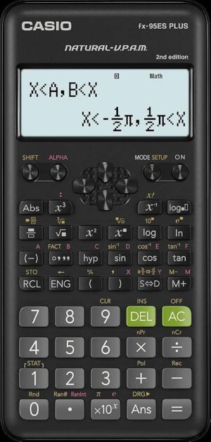 آلة حاسبة علمية Casio fx-95ES Plus - أسود