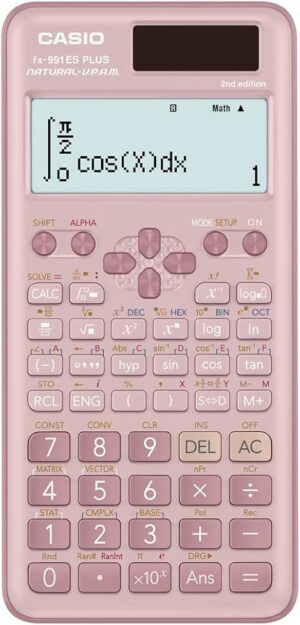 آلة حاسبة علمية Casio fx-991ES Plus الإصدار الثاني - أسود 2