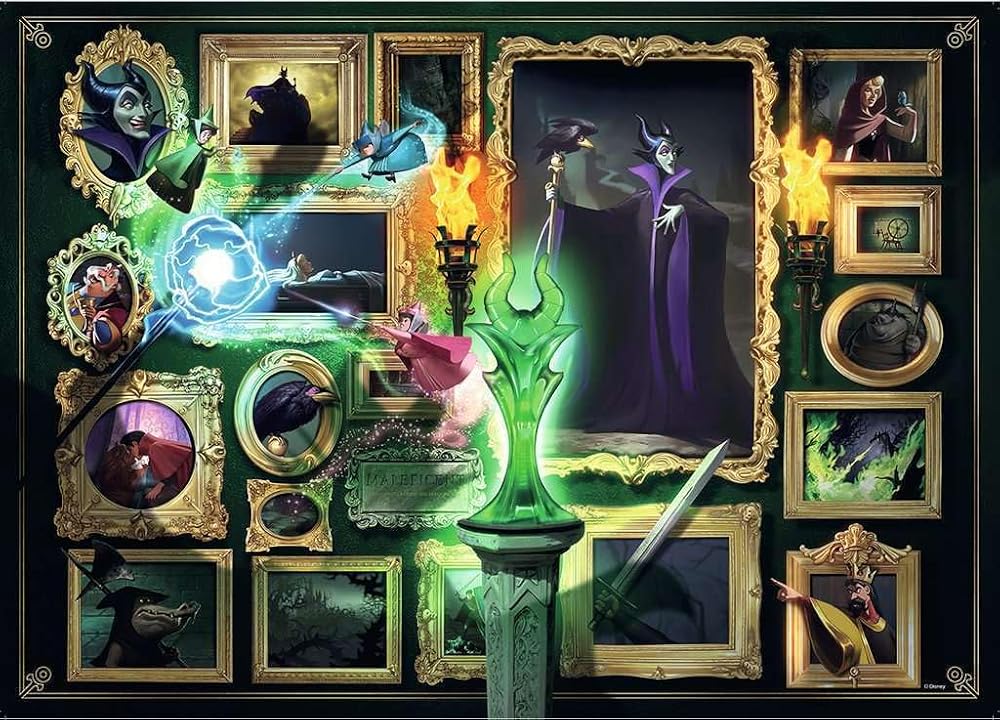 بازل Ravensburger ديزني Villainous ماليفيسنت Maleficent من 1000 قطعة 2