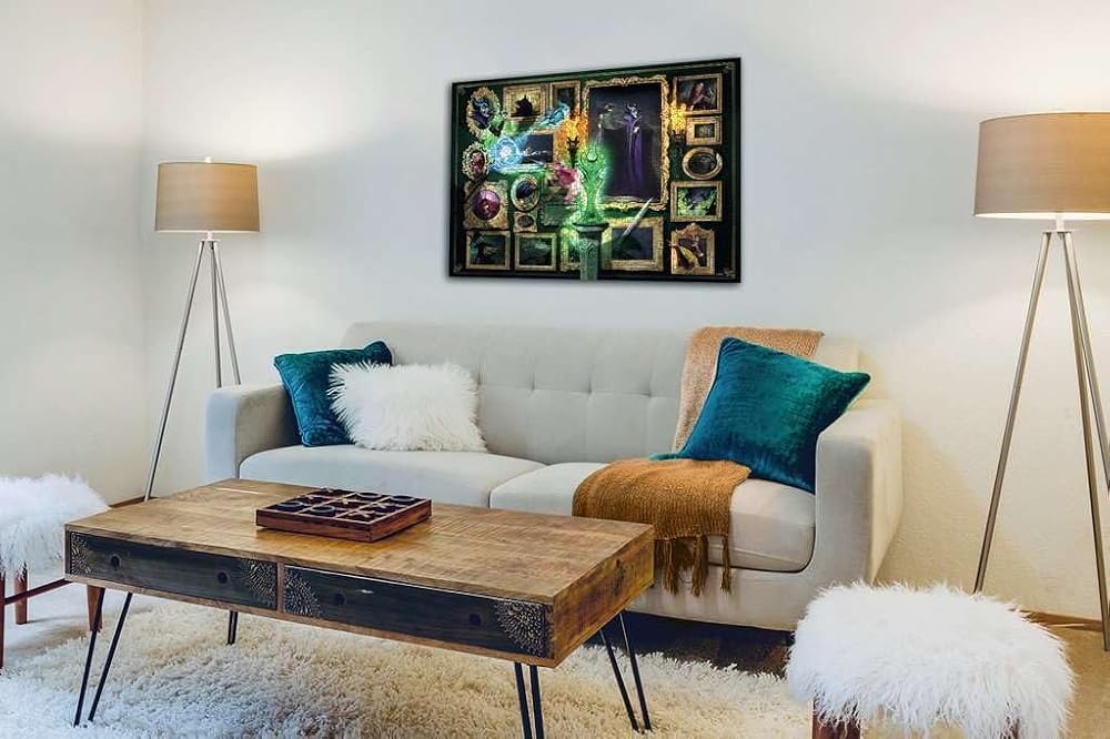 بازل Ravensburger ديزني Villainous ماليفيسنت Maleficent من 1000 قطعة 5