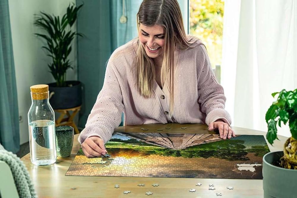 بازل Ravensburger ميستك لايت Mystic Light من 1000 قطعة 4