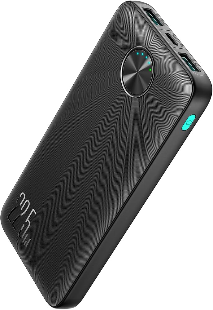 باور بانك Joyroom JR-PBF15 سعة 10000mAh شحن سريع 22.5W – أسود
