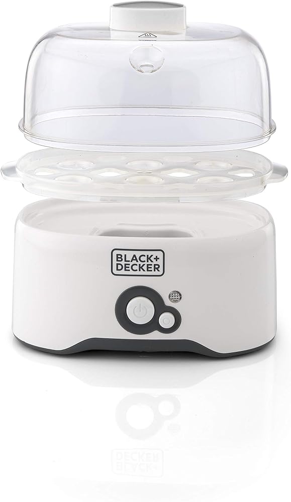 جهاز سلق البيض Black+Decker EG200 يتسع لـ 6 بيضات 3