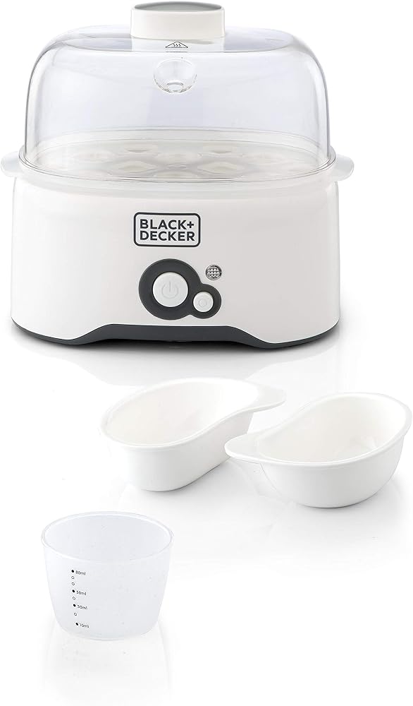 جهاز سلق البيض Black+Decker EG200 يتسع لـ 6 بيضات 4