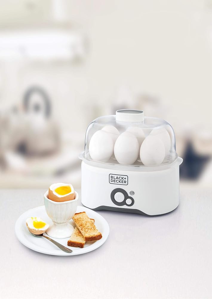 جهاز سلق البيض Black+Decker EG200 يتسع لـ 6 بيضات 5