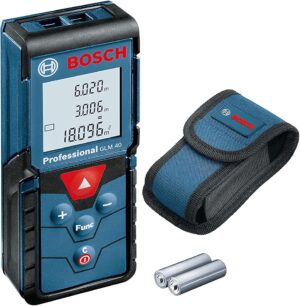 جهاز قياس المسافات بالليزر Bosch Professional GLM 40 حتى 40 مترًا