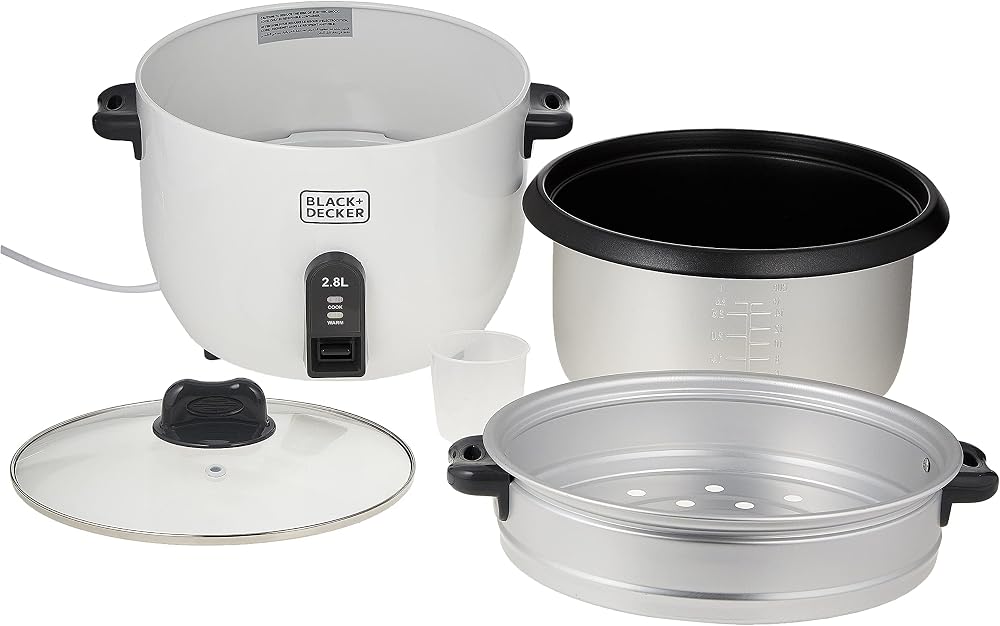 حلة أرز كهربائية بلاك آند ديكر Black+Decker RC2850 سعة 2.8 لتر 2