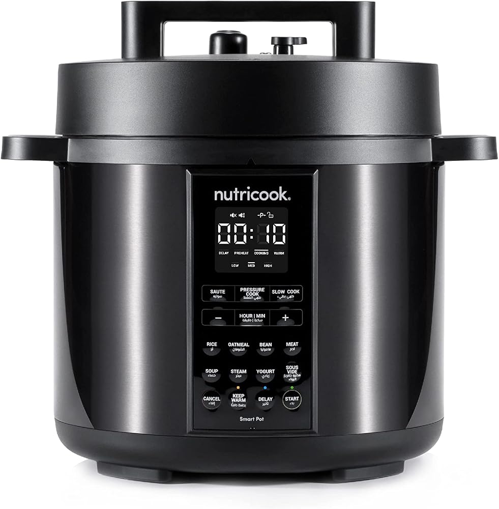 حلة ضغط كهربائية ذكية Nutricook Smart Pot 2 سعة 6 لتر 9 في 1