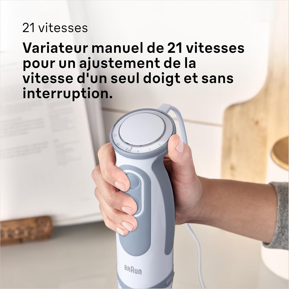 خلاط يدوي Braun MultiQuick 5 Vario MQ 5200 قدرة 1000 وات 5