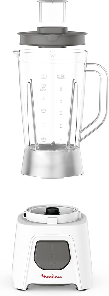 خلاط Moulinex Blendeo LM2B21EG سعة 1.5 لتر مع مطحنة 3