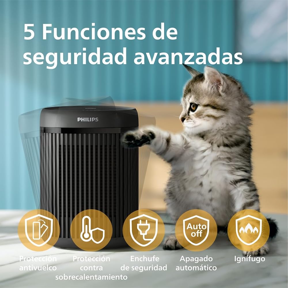 دفاية مروحة هادئة Philips Fan Heater 2000 موديل CX2120 بقدرة 1500 وات 5