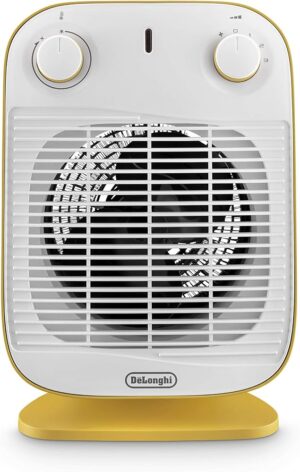 دفاية مروحة De'Longhi Vertical Edge HFS50B20 بقدرة 2000 وات - أصفر 2