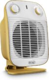 دفاية مروحة De'Longhi Vertical Edge HFS50B20 بقدرة 2000 وات - أصفر