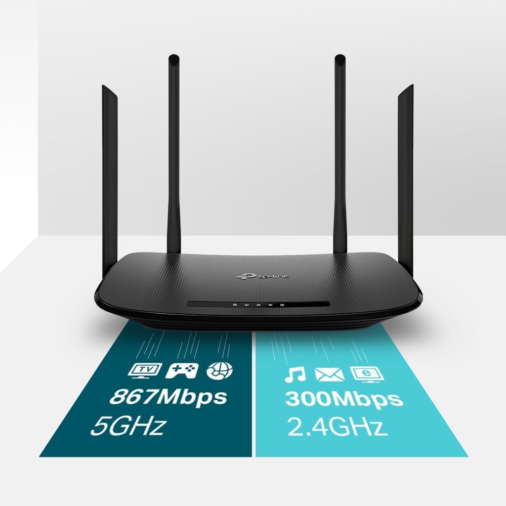 راوتر VDSL/ADSL من TP-Link Archer VR300 AC1200 ثنائي النطاق 4
