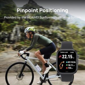ساعة ذكية HUAWEI WATCH FIT 4 بشاشة AMOLED و GPS – أسود 2