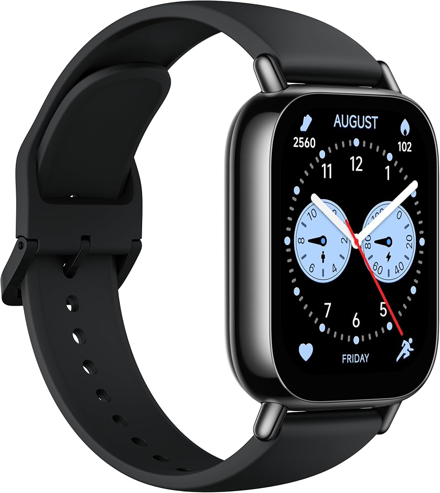 ساعة ذكية Xiaomi Redmi Watch 5 Lite بشاشة AMOLED و GPS – أسود 4