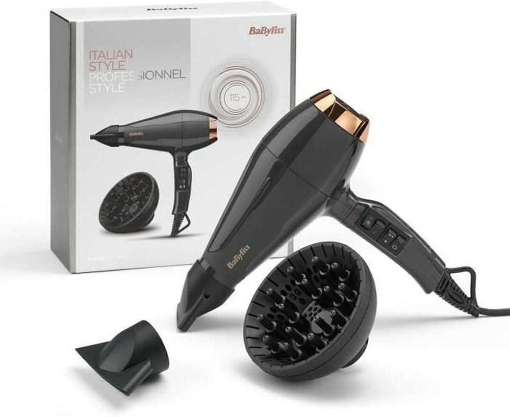 سشوار بيبي ليس BaByliss Italian Air Pro 2200 موديل 6719DE 2