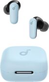 سماعة Anker Soundcore P30i بعزل ضوضاء وعلبة حامل موبايل – أزرق