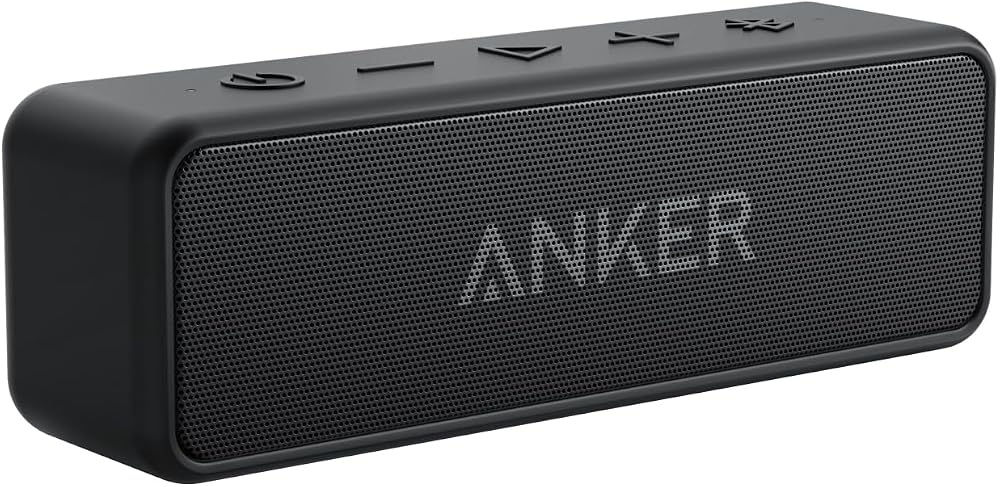 سماعة بلوتوث Anker Soundcore 2 ستيريو 12W – أسود