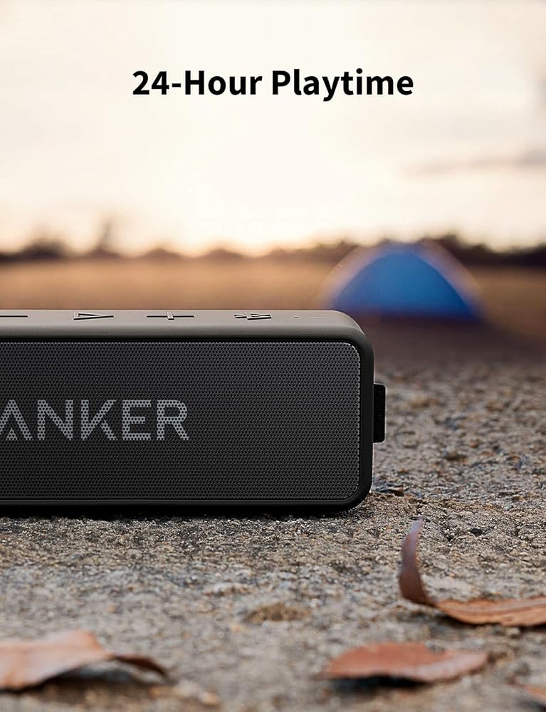 سماعة بلوتوث Anker Soundcore 2 ستيريو 12W – أسود 2