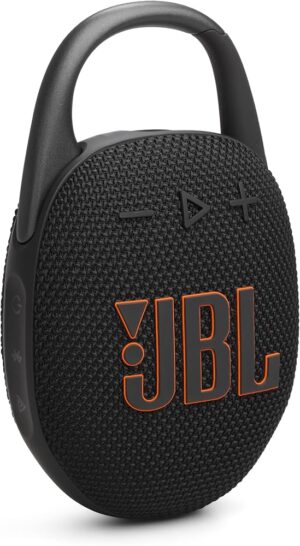 سماعة بلوتوث JBL Clip 5 بمشبك تعليق – أسود