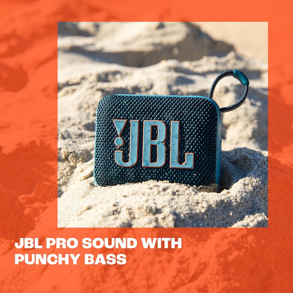 سماعة بلوتوث JBL Go 4 مقاومة للماء – أسود 4
