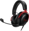 سماعة جيمنج HyperX Cloud III – أسود/أحمر