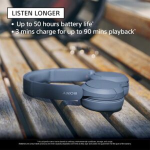 سماعة رأس لاسلكية Sony WH-CH520 بميكروفون – أسود 2