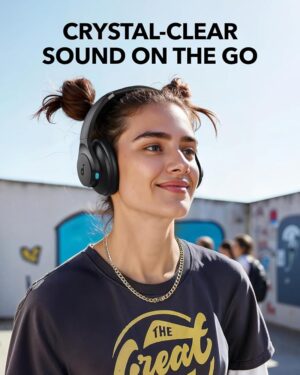 سماعة رأس لاسلكية Soundcore Q11i – رمادي داكن 2