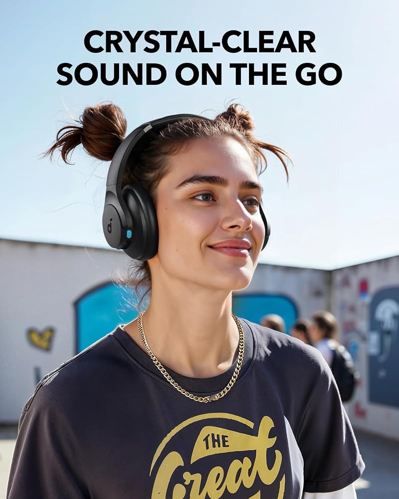 سماعة رأس لاسلكية Soundcore Q11i – رمادي داكن 2