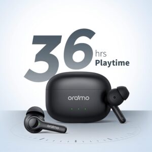 سماعة لاسلكية Oraimo FreePods 3 بأربعة ميكروفونات – أسود 2