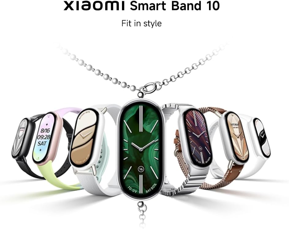 سوار ذكي Xiaomi Smart Band 10 بشاشة AMOLED مقاس 1.72 بوصة 2