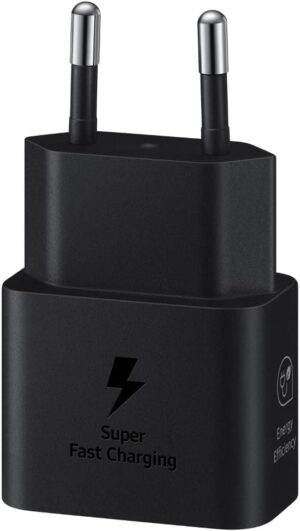 شاحن Samsung EP-T2510N بقوة 25W منفذ USB-C – أسود 2