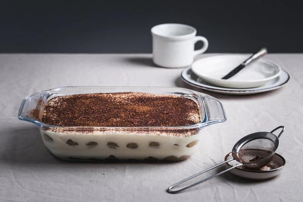 صينية فرن Pyrex Optimum زجاج مستطيلة 28 سم 5