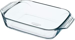 صينية فرن Pyrex Optimum زجاج مستطيلة 28 سم