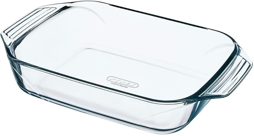 صينية فرن Pyrex Optimum زجاج مستطيلة 28 سم