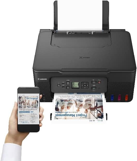 طابعة Canon PIXMA G3470 لاسلكية بخزانات حبر 3 في 1