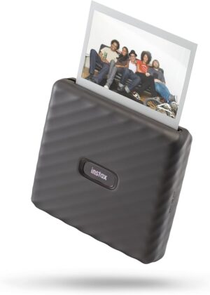 طابعة صور للموبايل Fujifilm instax Link Wide - رمادي Mocha Gray