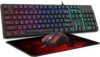 طقم جيمنج Redragon S107 – كيبورد RGB وماوس 3200 DPI وماوس باد
