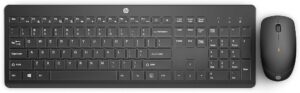 طقم كيبورد وماوس لاسلكي HP 230 – عربي/إنجليزي – أسود