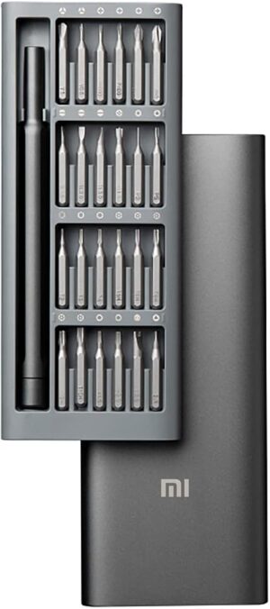 طقم مفكات دقيقة Xiaomi Mi Precision Screwdriver Kit بـ 24 رأسًا مغناطيسيًا