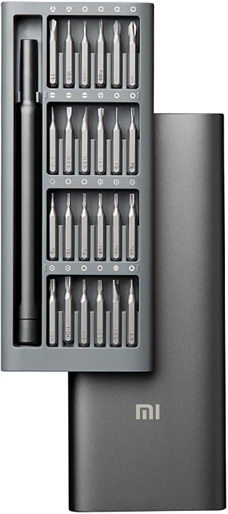طقم مفكات دقيقة Xiaomi Mi Precision Screwdriver Kit بـ 24 رأسًا مغناطيسيًا