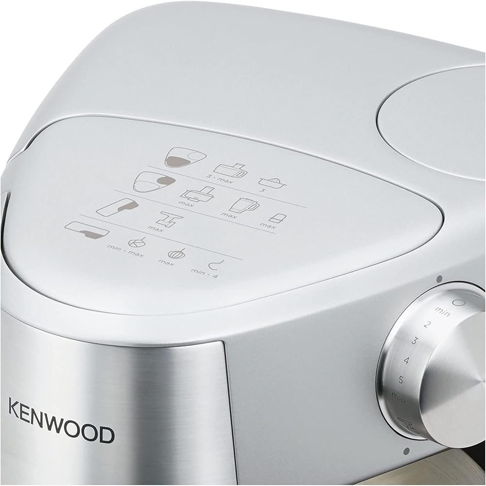 عجانة ومضرب Kenwood Prospero+ KHC29.B0WH بوعاء ستانلس 4.3 لتر مع خلاط 5