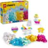 علبة مكعبات LEGO Classic الشفافة Magical Transparent Box رقم 11040