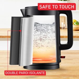 غلاية مياه Tefal Thermo Protect KO1408E0 سعة 1.5 لتر 2