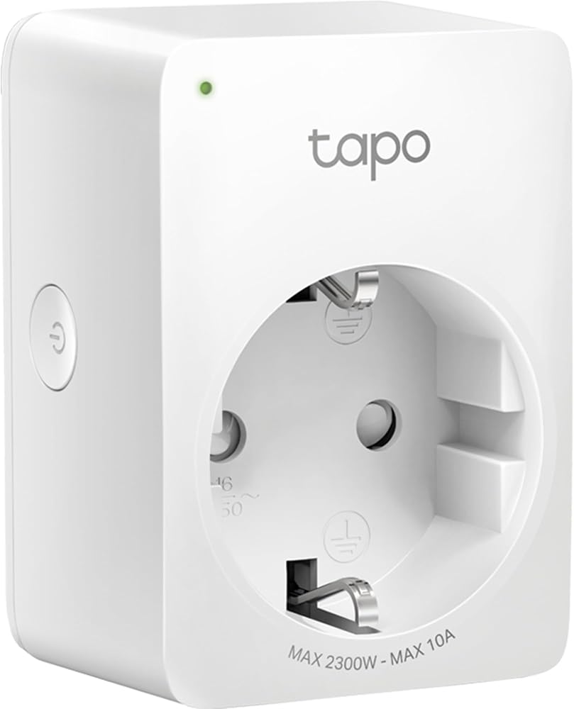 فيشة ذكية واي فاي TP-Link Tapo P100 بمؤقت وتحكم صوتي