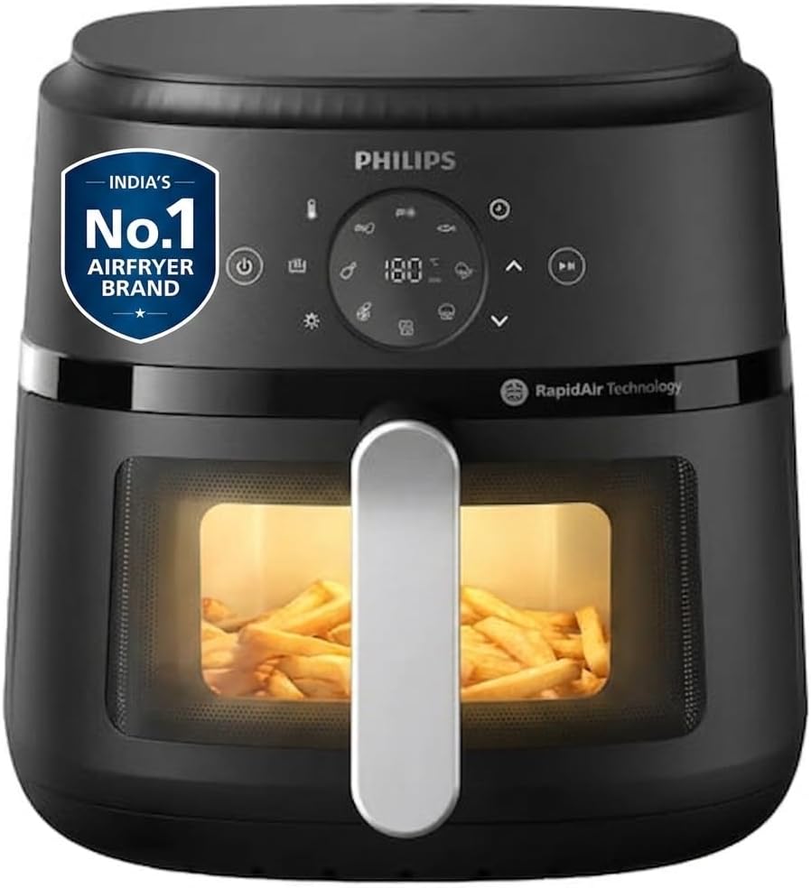 قلاية هوائية Philips Airfryer 2000 Series سعة 6.2 لتر NA230/00 3