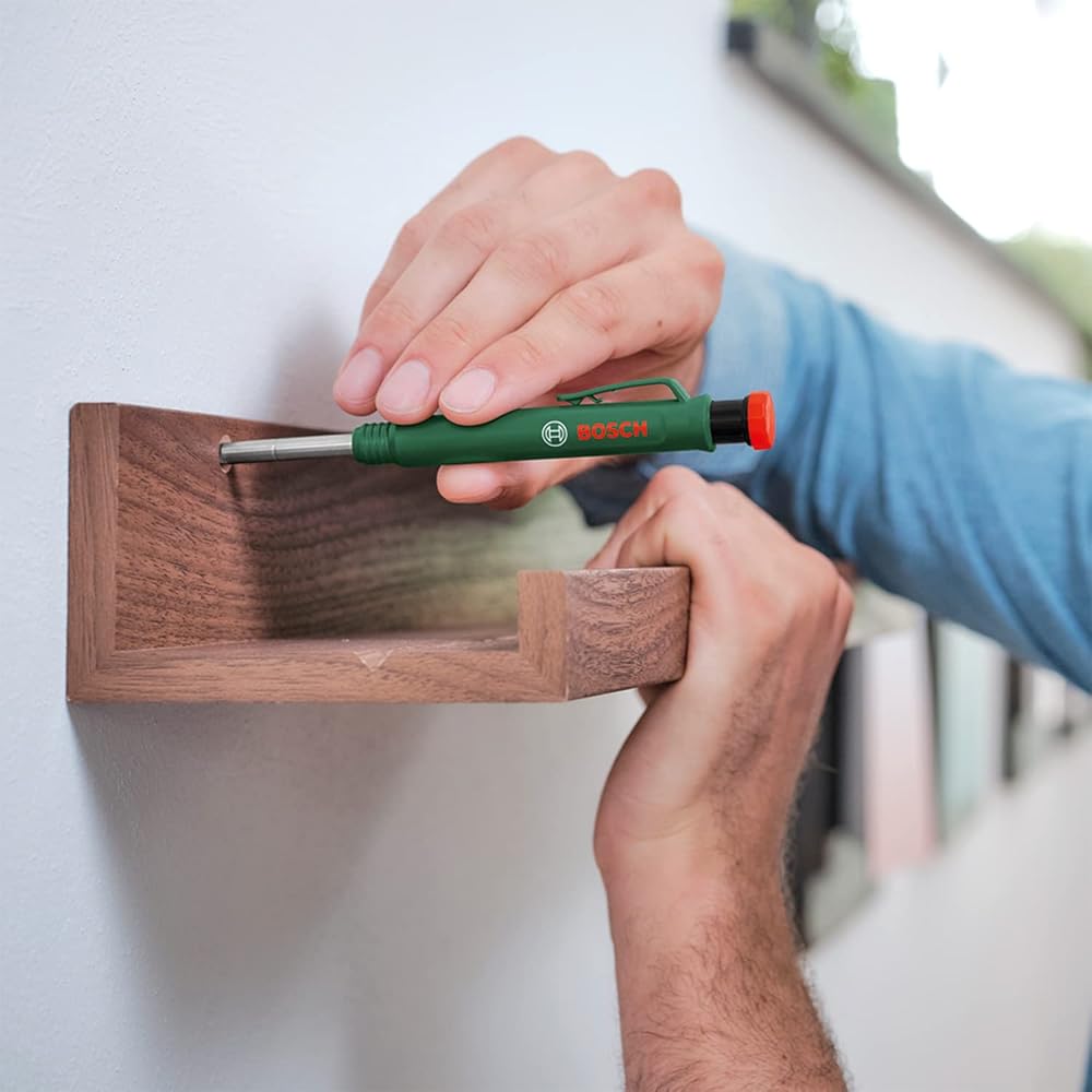 قلم تعليم الثقوب العميقة Bosch Deep Hole Marker بمبراة مدمجة 3