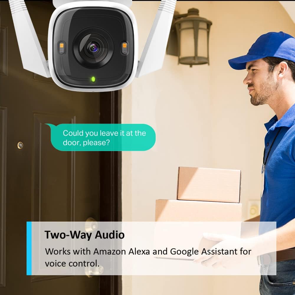كاميرا خارجية TP-Link Tapo C320WS بدقة 2K ورؤية ليلية ملوّنة 5