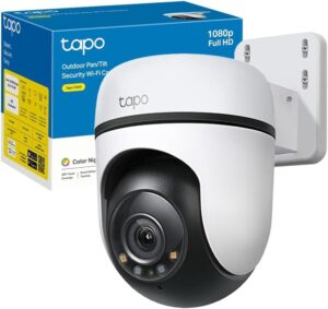 كاميرا مراقبة خارجية دوّارة TP-Link Tapo C500 بدقة 1080p